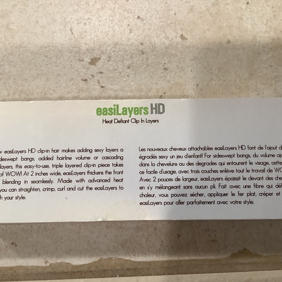 Dark Brown Hair Extensions. (set of four) - Picture 2 of 2